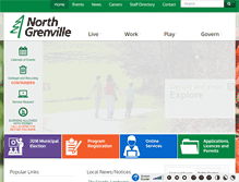 Tablet Screenshot of northgrenville.ca